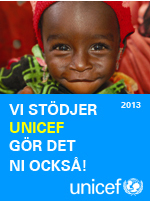 UNICEF - Vi stödjer